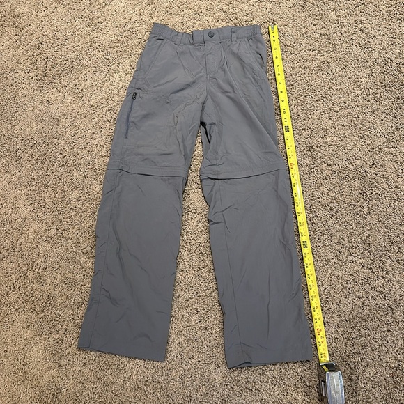 Columbia youth gray sz Medium (10/12) zip-off Omni Shade performance pants - Picture 14 of 14